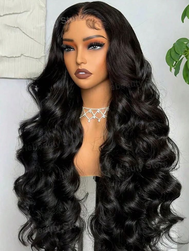 Cabelo humano ondulado